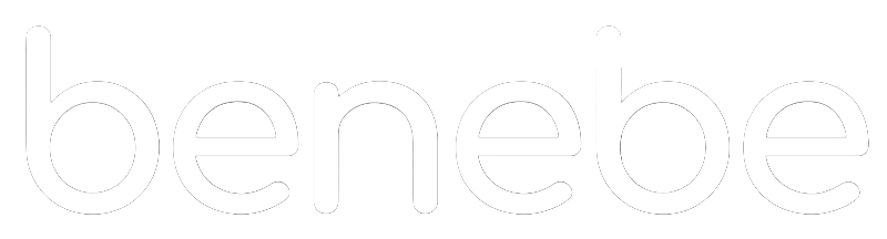 benebe logo white